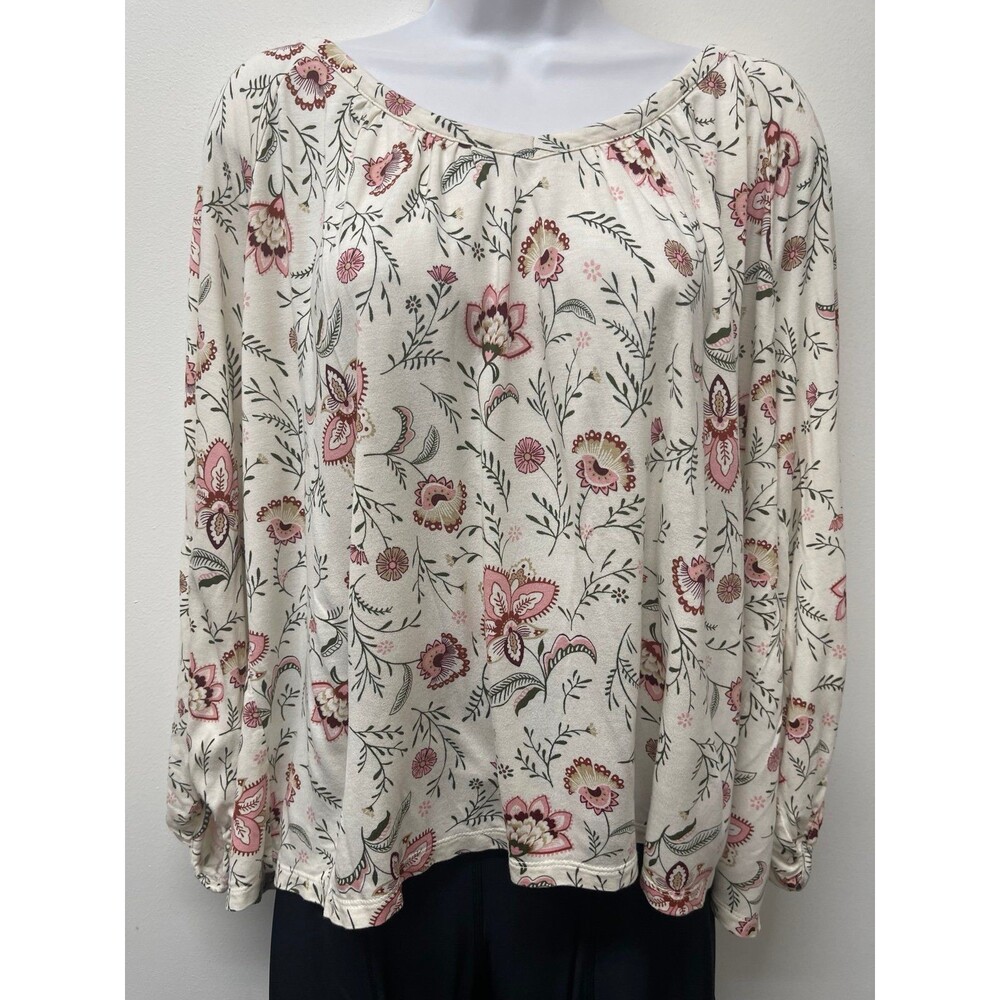 Pretty EUC Size XL Floral Print Old Navy Top